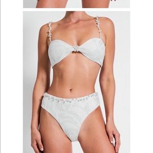 Devon Windsor swim Esme bottoms and Eloise Top, worn only once and dry cleaned!
